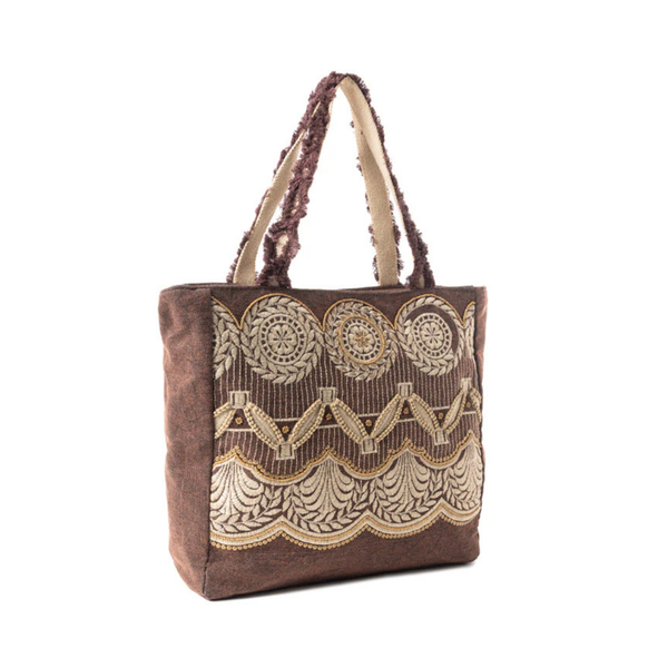 Antique Medallion Market Tote