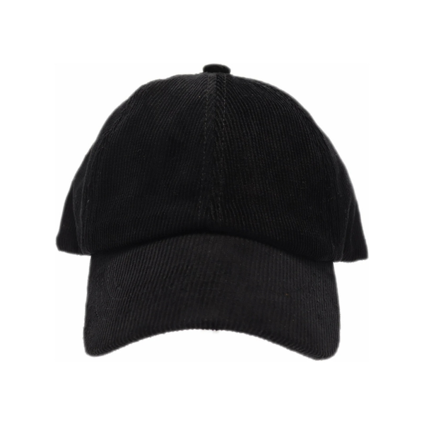 C.C Corduroy Criss Cross High Pony Ball Cap