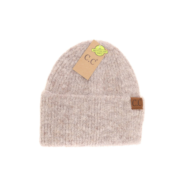 C.C Mohair Wide Cuff Beanie