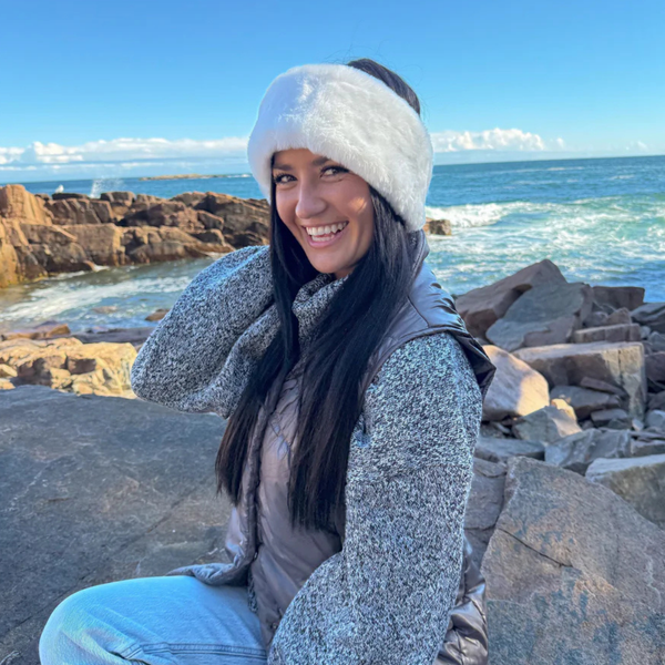 C.C Faux Fur Headwrap