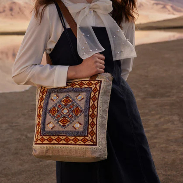 Four Corners Tote Bag