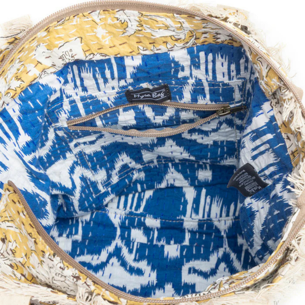 Golden Prairie Leaf Mini Tote