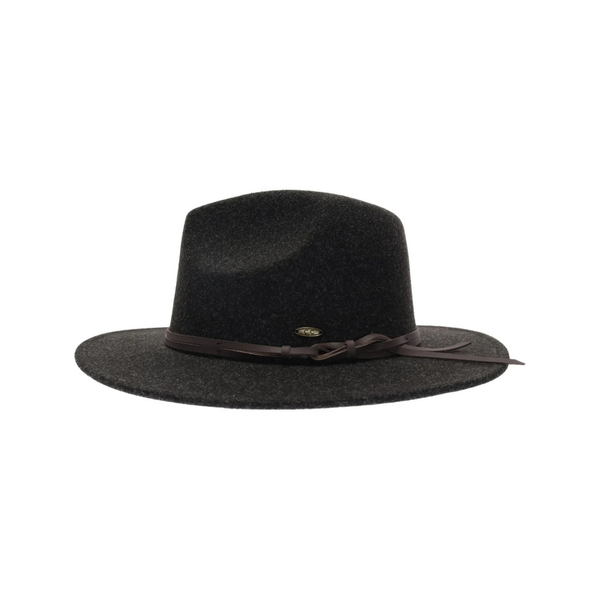 C.C Hitch Knot Trim Vegan Fabric Panama Hat