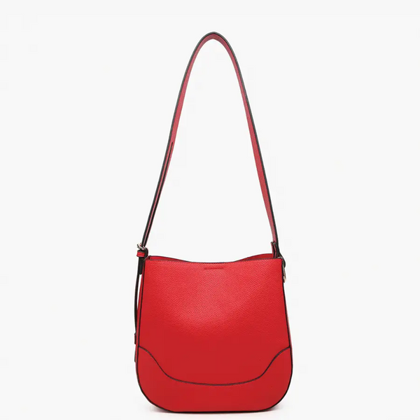 Jen & Co Poppy Paneled Crossbody/Shoulder Bag