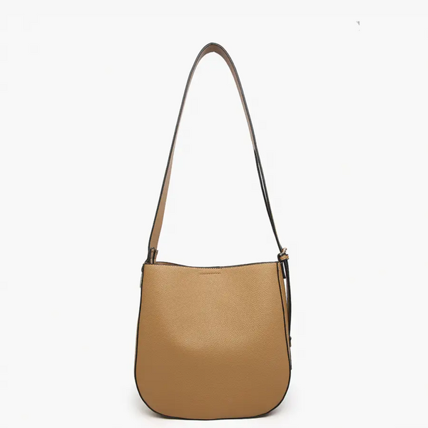 Jen & Co Poppy Paneled Crossbody/Shoulder Bag