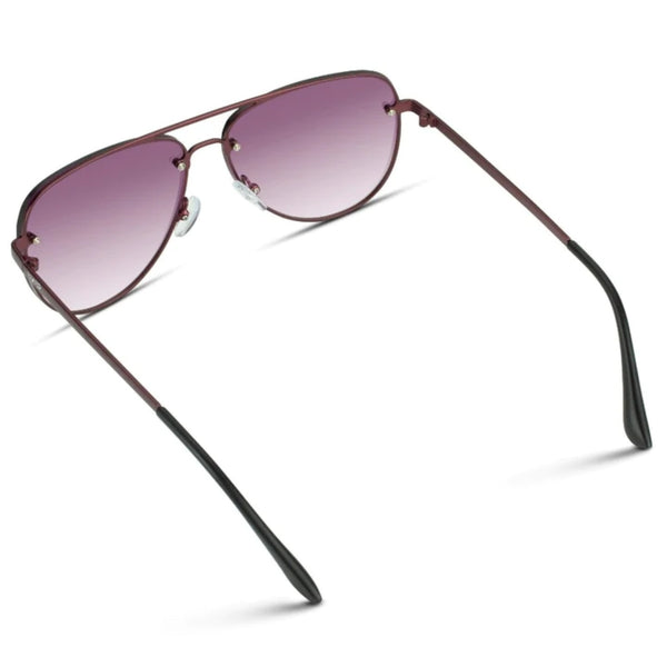 WearMe Pro Jade Oversized Aviator Sunglasses