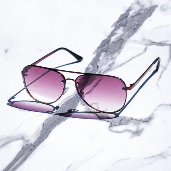 WearMe Pro Jade Oversized Aviator Sunglasses