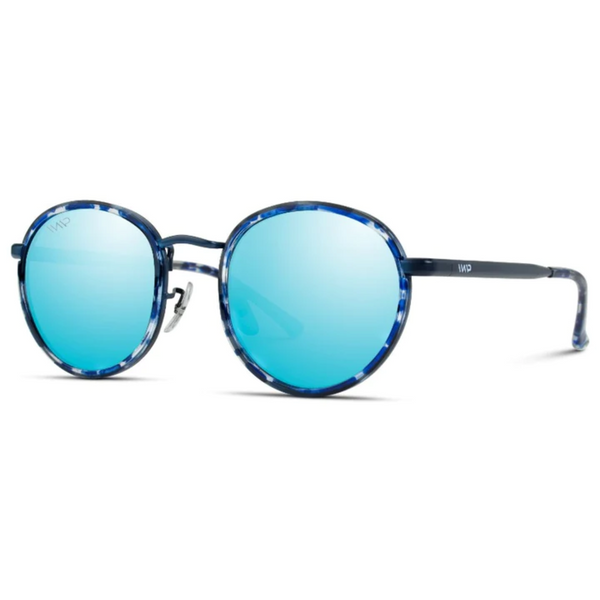 WearMe Pro Olivia Round Metal Frame Sunglasses