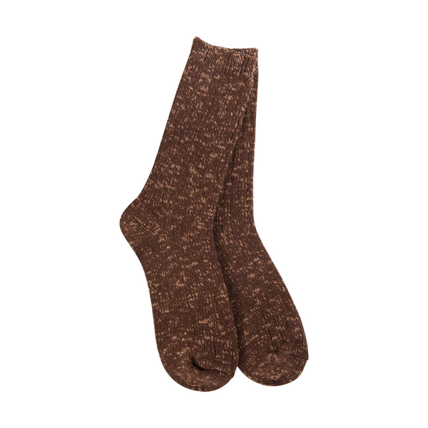 Weekend Collection: Cotton Slub Marled Crew