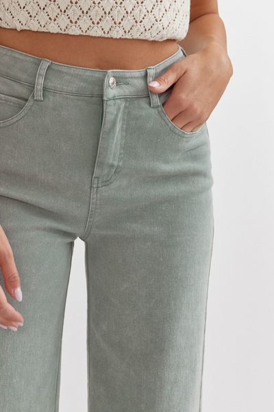 Your Song Acid Wash Wide Leg Pants