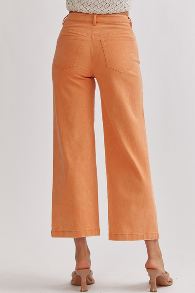Your Song Acid Wash Wide Leg Pants