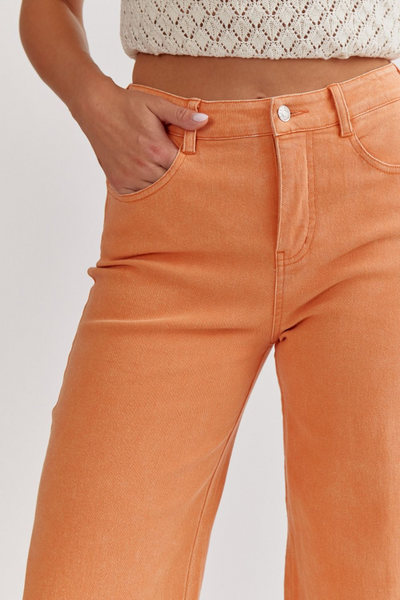 Your Song Acid Wash Wide Leg Pants
