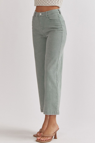 Your Song Acid Wash Wide Leg Pants