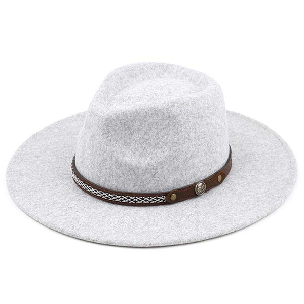 C.C Panama Wide Brim Felt Hat