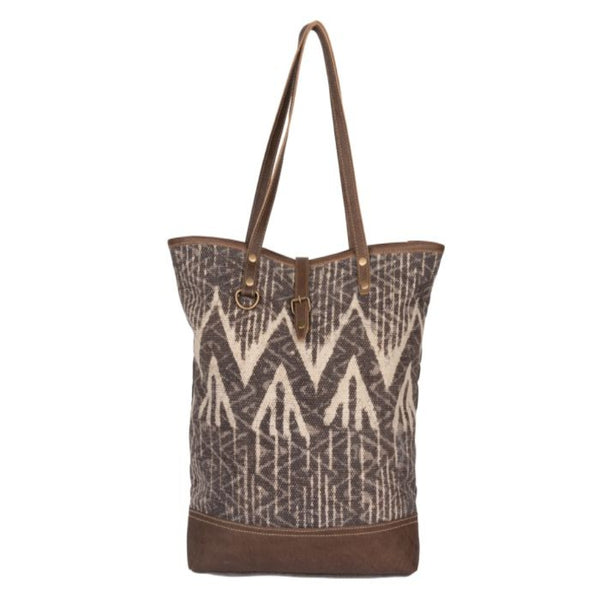 Myra Art On Canvas Tote Bag