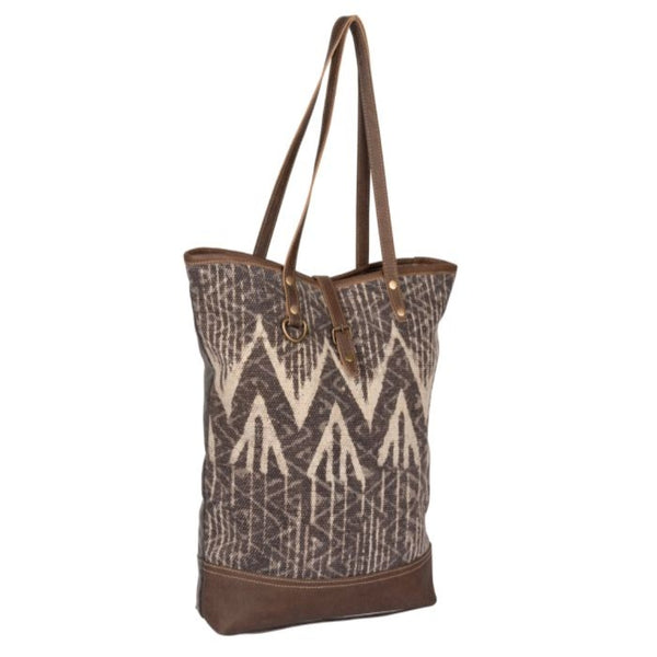 Myra Art On Canvas Tote Bag