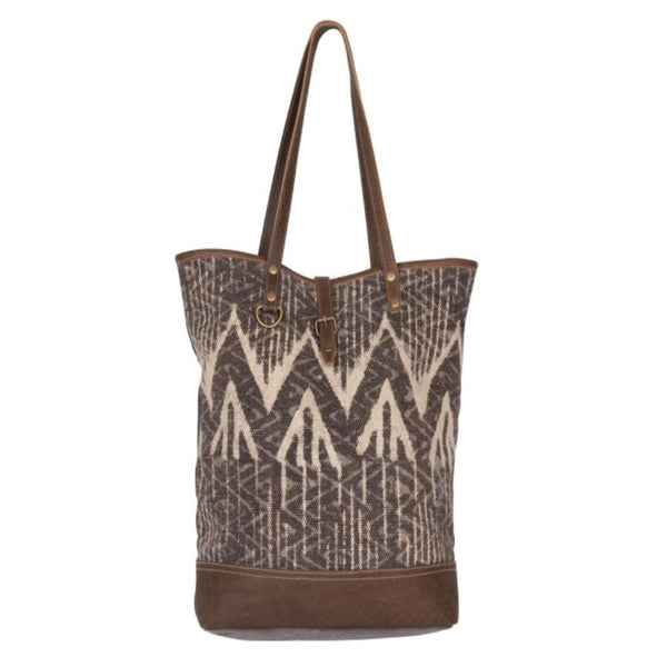 Myra Art On Canvas Tote Bag