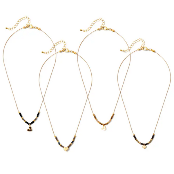 Beaded Heart Necklace