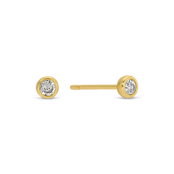Pave Stud Earrings Set