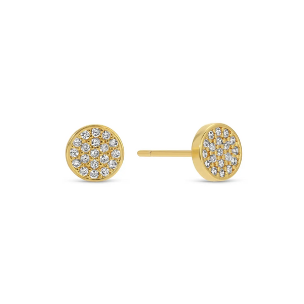 Pave Stud Earrings Set