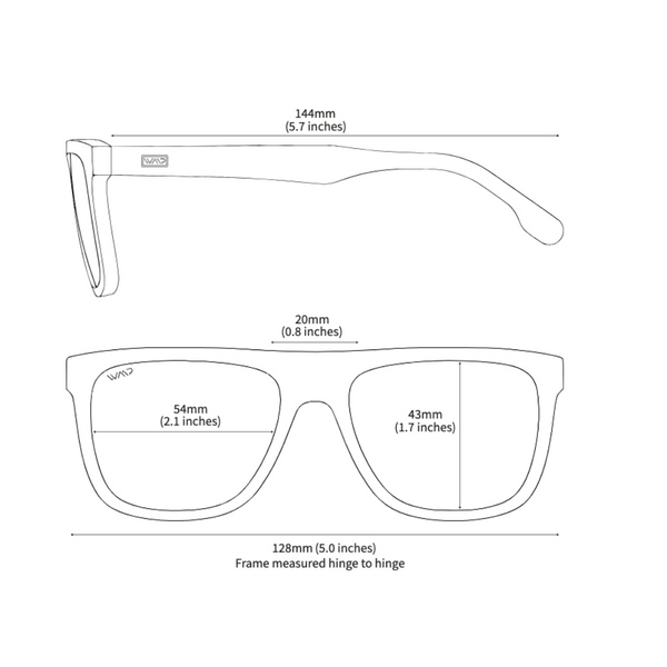 WearMe Pro Dallas Square Sunglasses