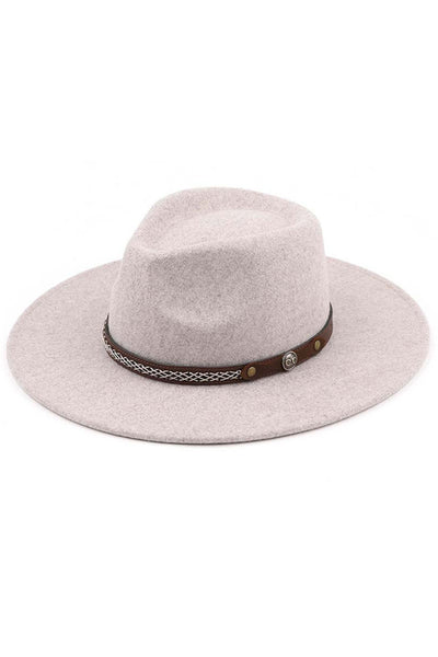 C.C Panama Wide Brim Felt Hat