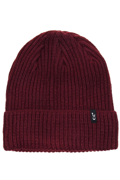 C.C Ribbed Beanie