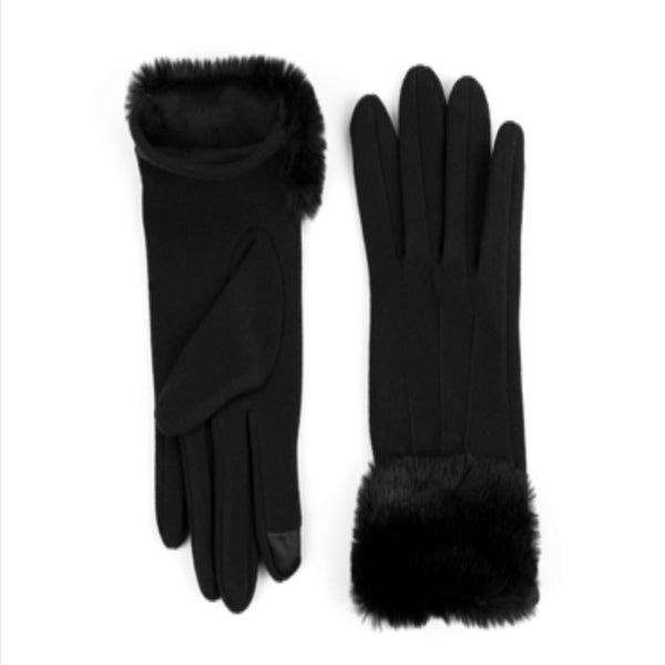 Socialite Faux Fur Gloves