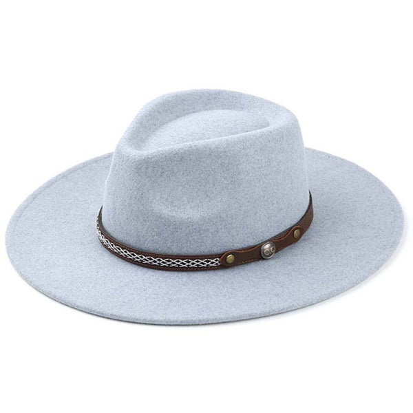 C.C Panama Wide Brim Felt Hat