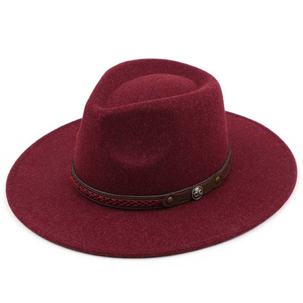 C.C Panama Wide Brim Felt Hat