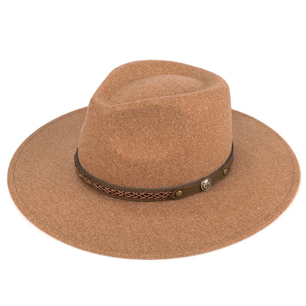 C.C Panama Wide Brim Felt Hat