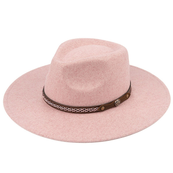C.C Panama Wide Brim Felt Hat