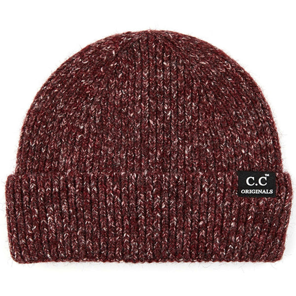 C.C Ribbed Wool Blend Beanie