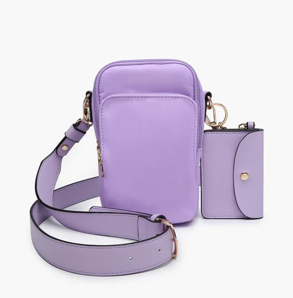 Jen & Co Parker Nylon Crossbody Bag