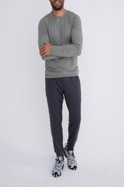 Rewind Pima Cotton Blend Long Sleeve Shirt