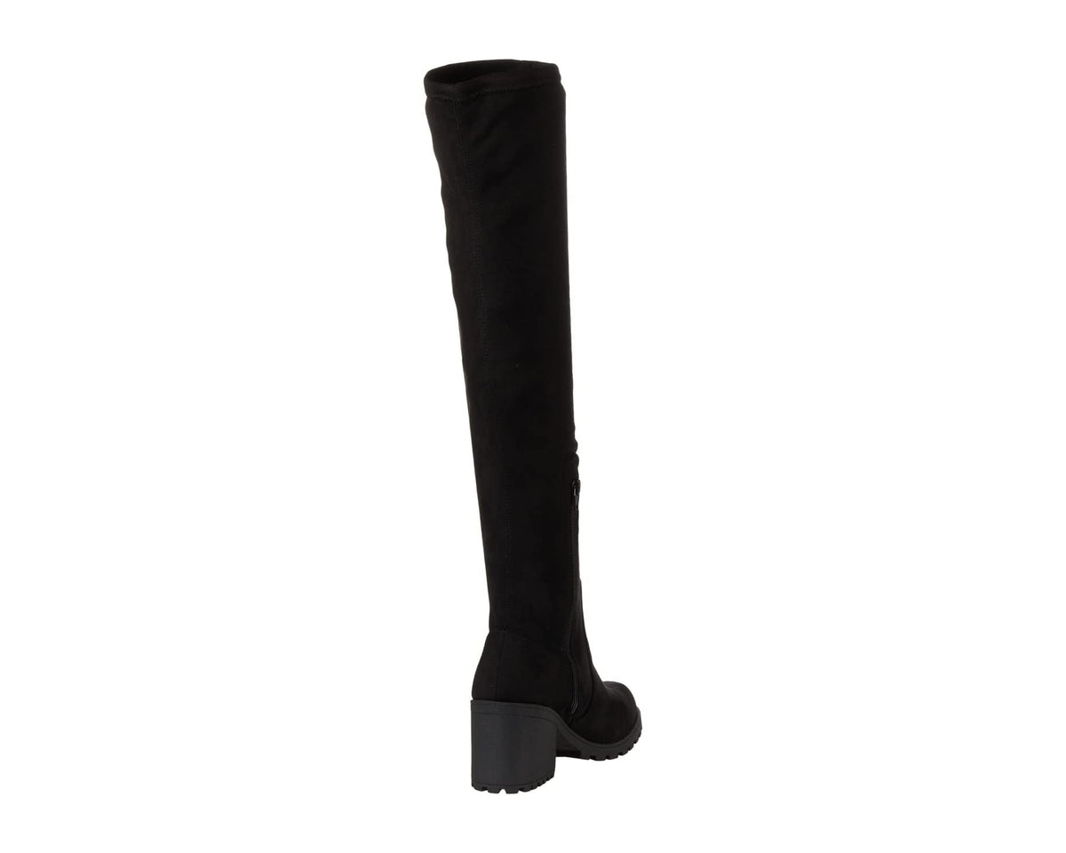 Linzy Suede Over The Knee Boots – Seirer's Clothing