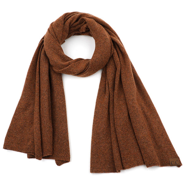 C.C Soft Recycled Yarn Fine Cuff Scarf