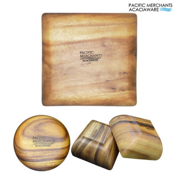 Acaciaware 8" Square Cheese Board w/Spread