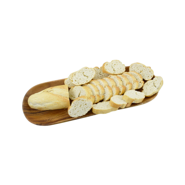 Acaciaware 16.5" x 5.5" Oval Bread Tray