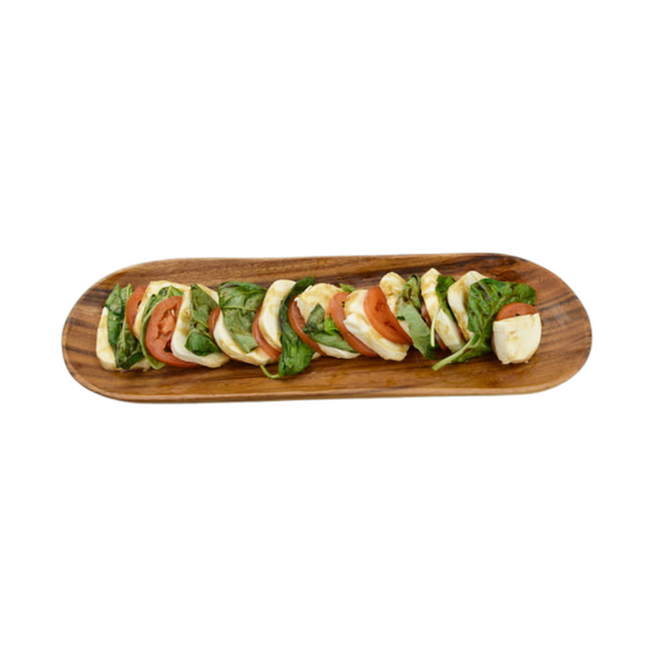 Acaciaware 16.5" x 5.5" Oval Bread Tray