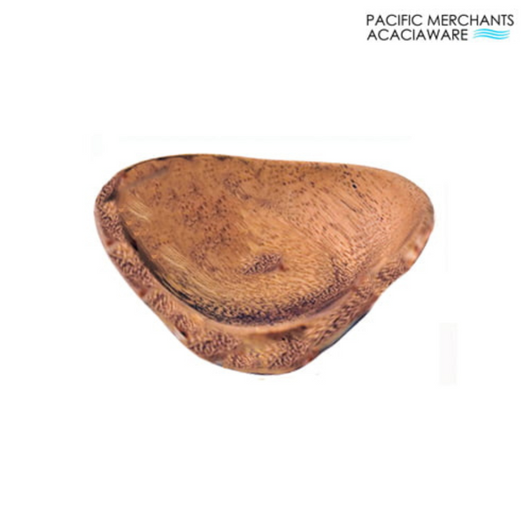 Acaciaware 4"x4"x2" Organic Shaped Bowl