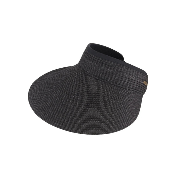 C.C Blended Straw Sun Visor