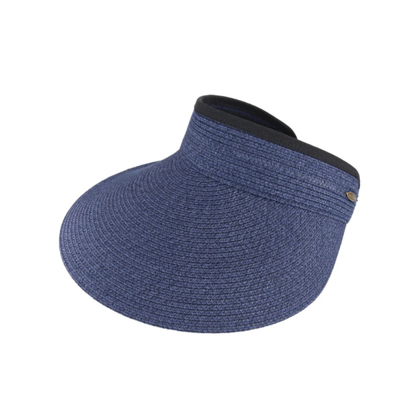 C.C Blended Straw Sun Visor