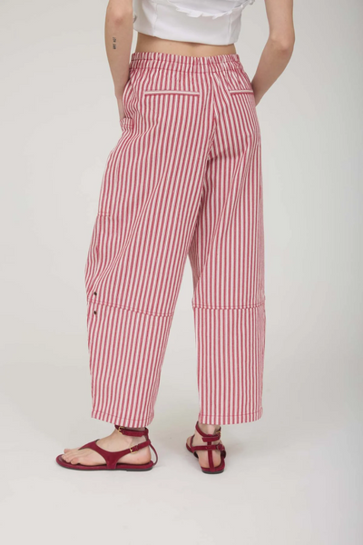 Stateside Stripe Pocket Detail Wide Leg Pants