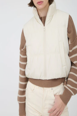 Yeti Cropped Puffer Vest