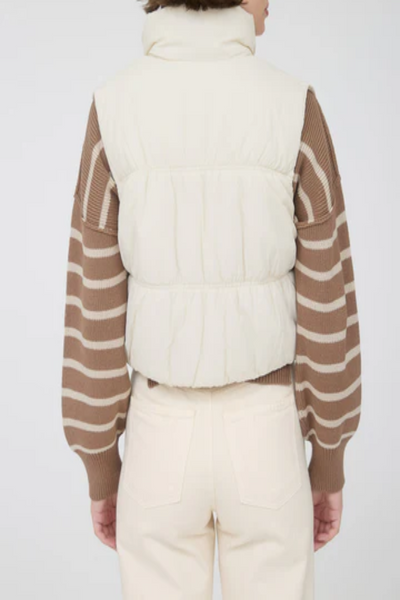 Yeti Cropped Puffer Vest