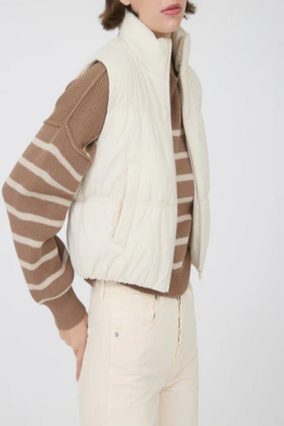 Yeti Cropped Puffer Vest