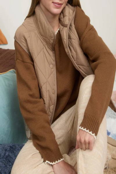 Lake Run Quilted Puffer Vest