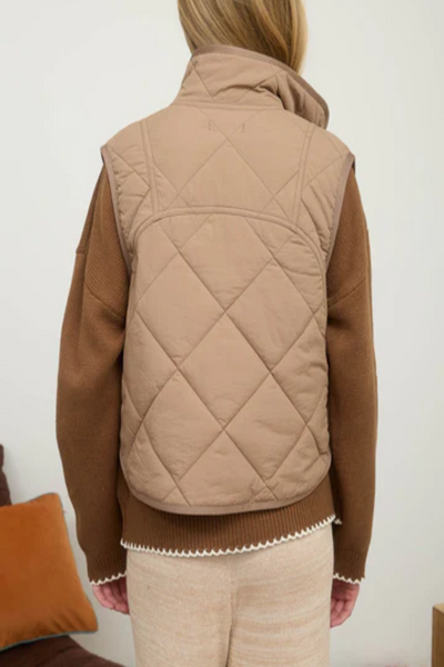 Lake Run Quilted Puffer Vest