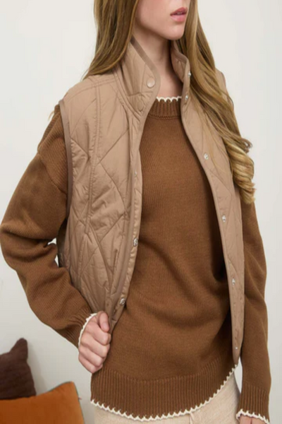 Lake Run Quilted Puffer Vest